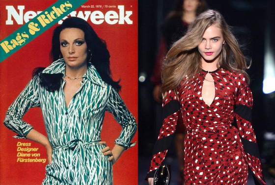 Diane Von Furstenburg, Cara Delevingne Diane Von Furstenburg, Cara Delevingne